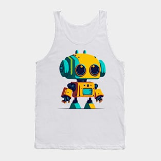 Cute Robot Tank Top